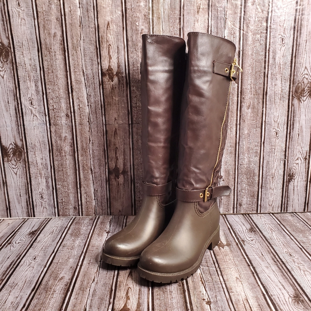 Nature Breeze Knee High Riding Boots Size 8